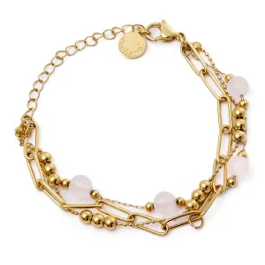 CACHAREL CJB450Q - Bracelet Andrea Gold/pink