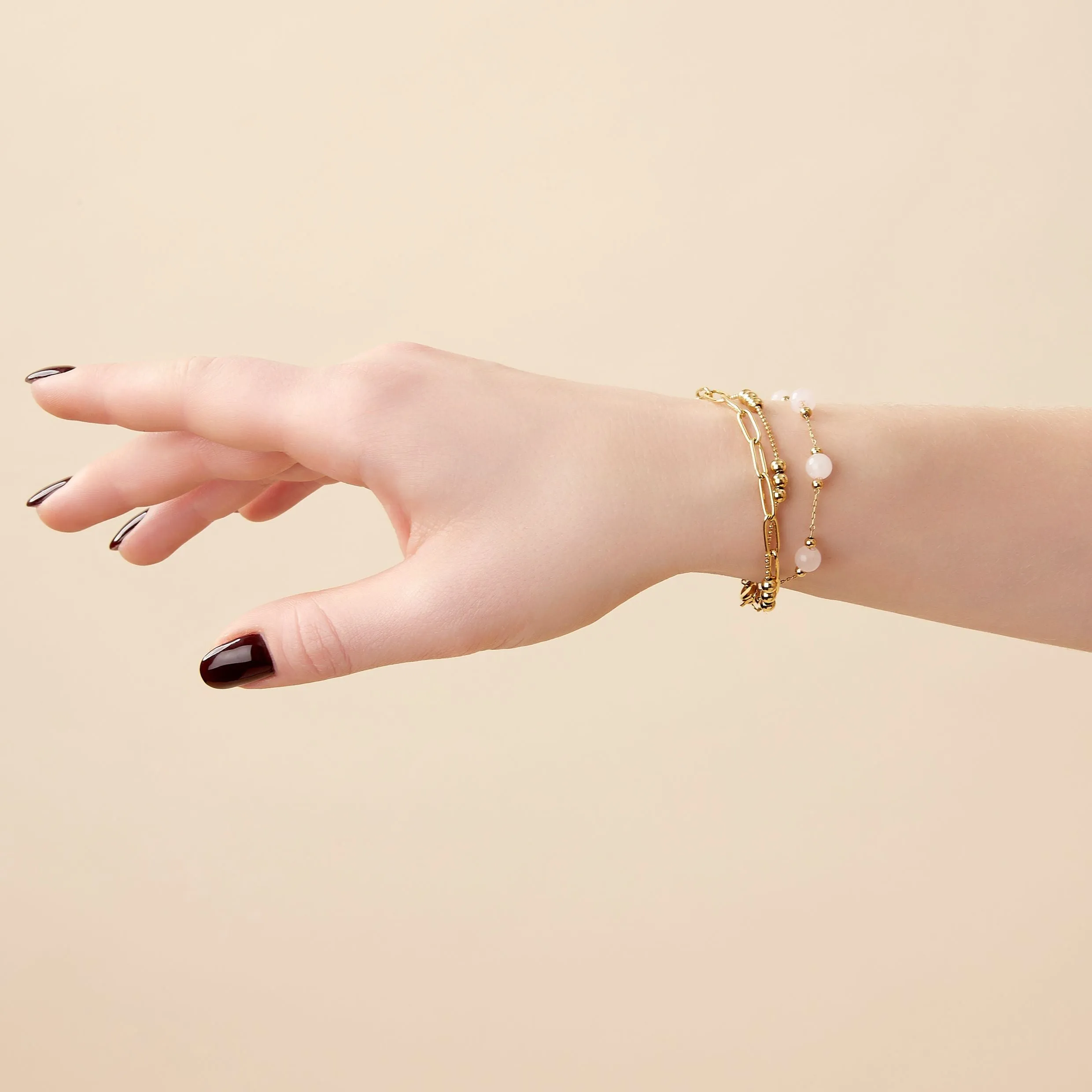 CACHAREL CJB450Q - Bracelet Andrea Gold/pink