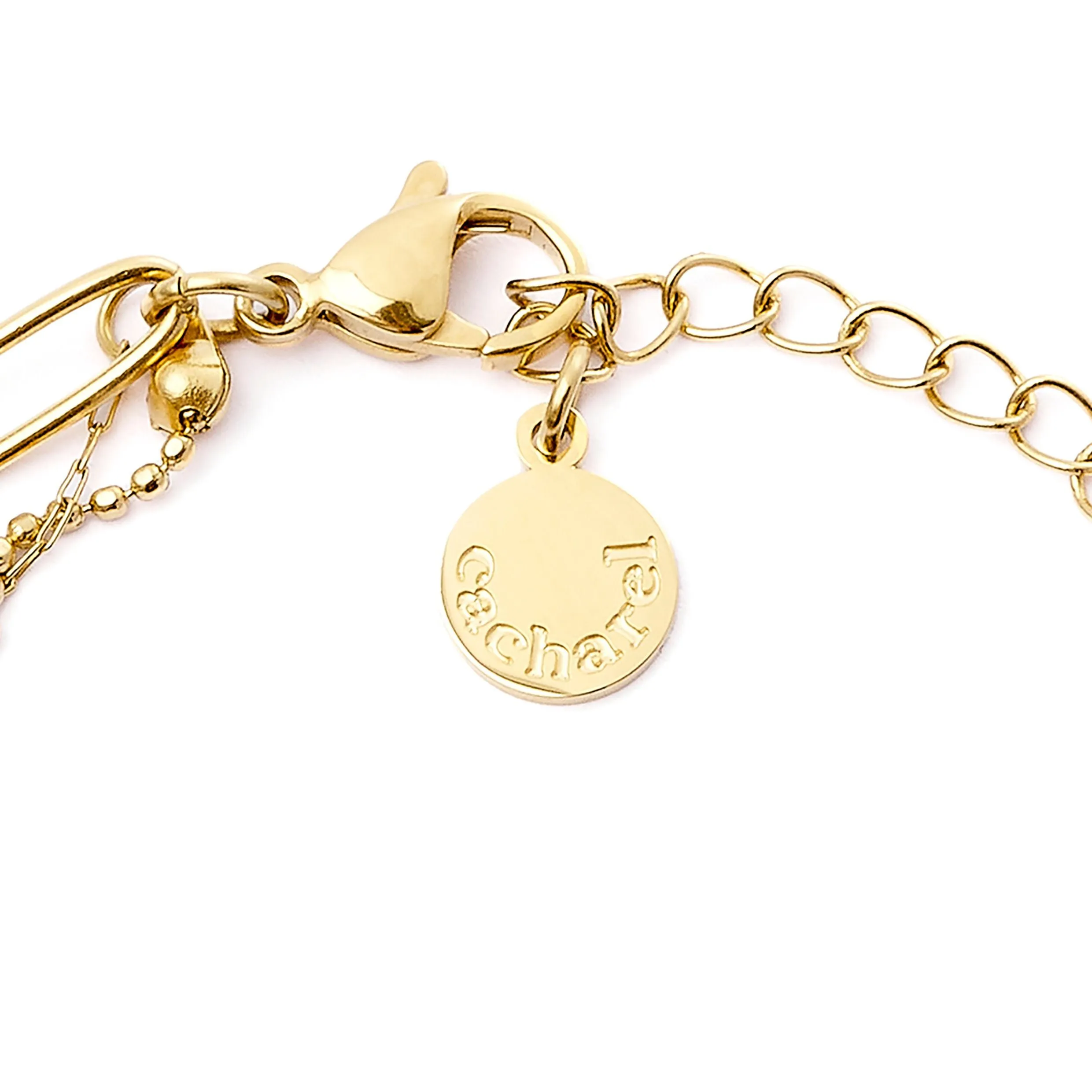 CACHAREL CJB450T - Bracelet Andrea Gold/ Green
