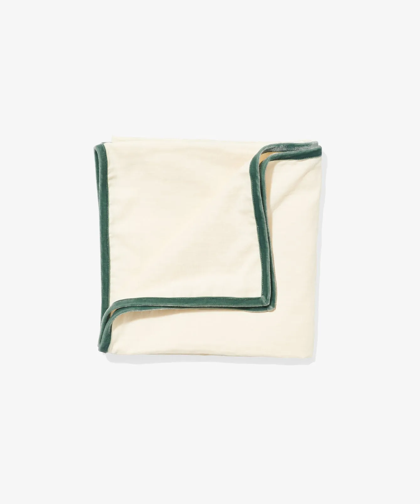 Casey Blanket, Seafoam Velvet