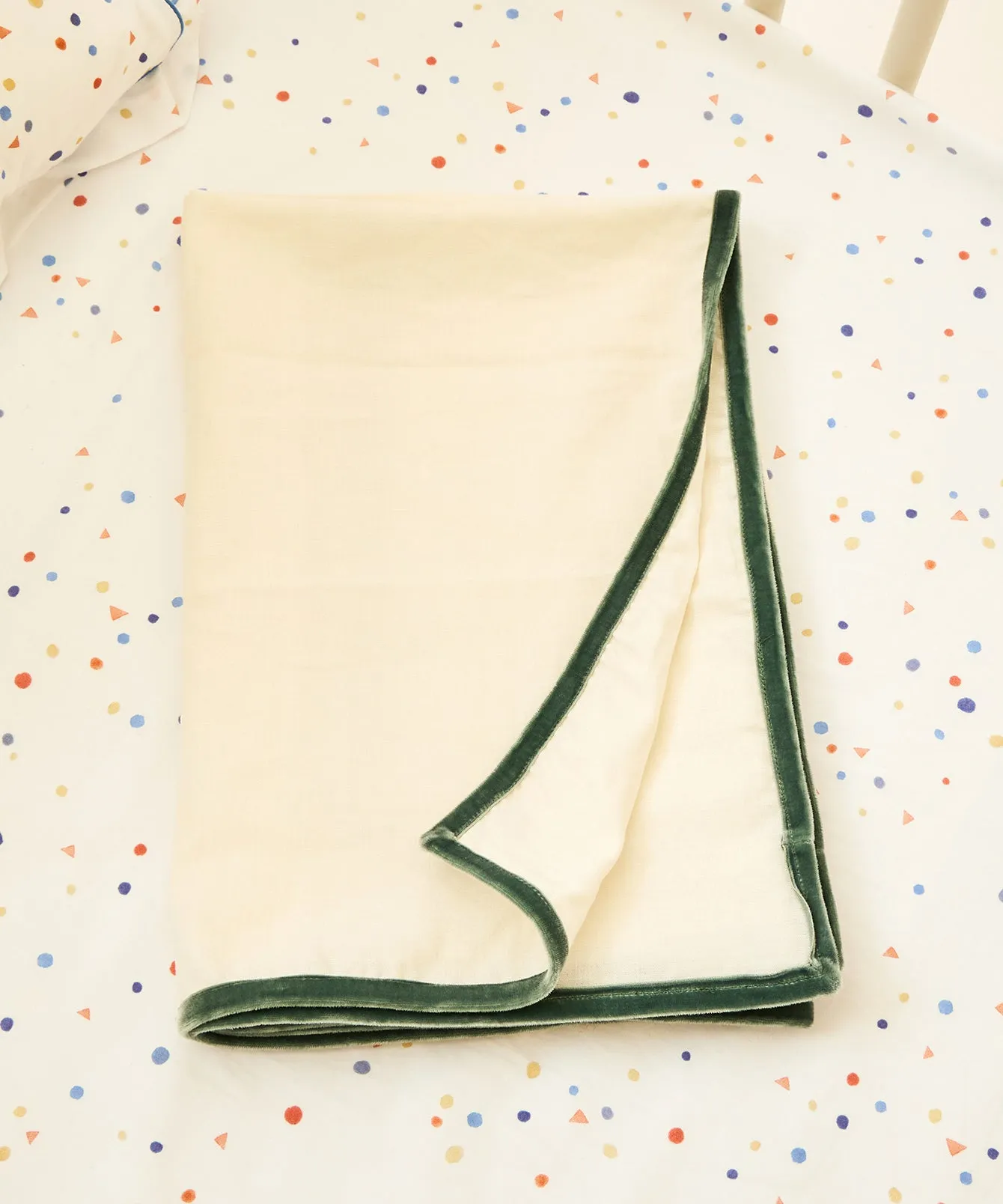 Casey Blanket, Seafoam Velvet