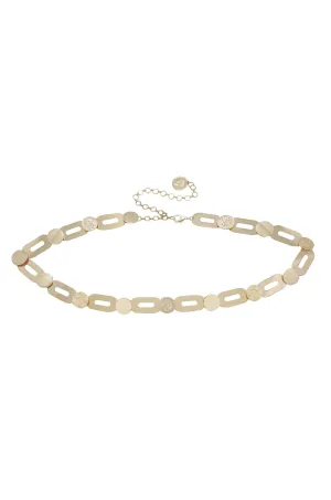 Chain Link Belt in Gold