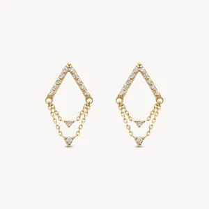 Chains of Diamond Earrings