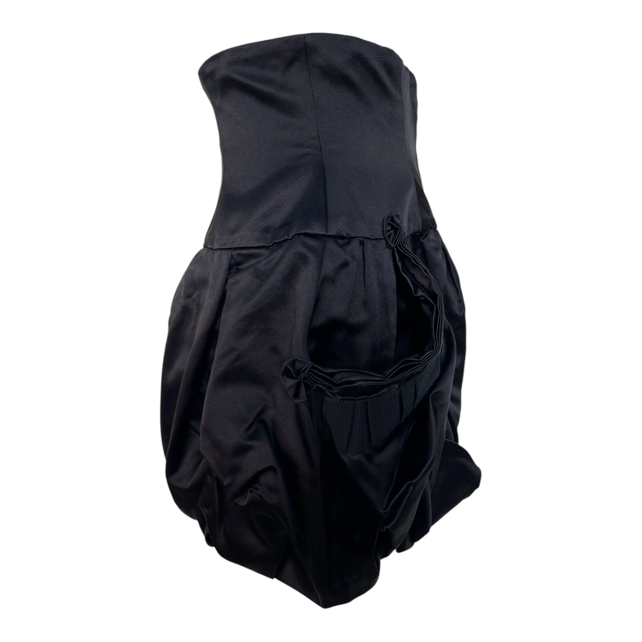 Christian Lacroix 1980's Black Silk Jacket   Shorts Evening Ensemble