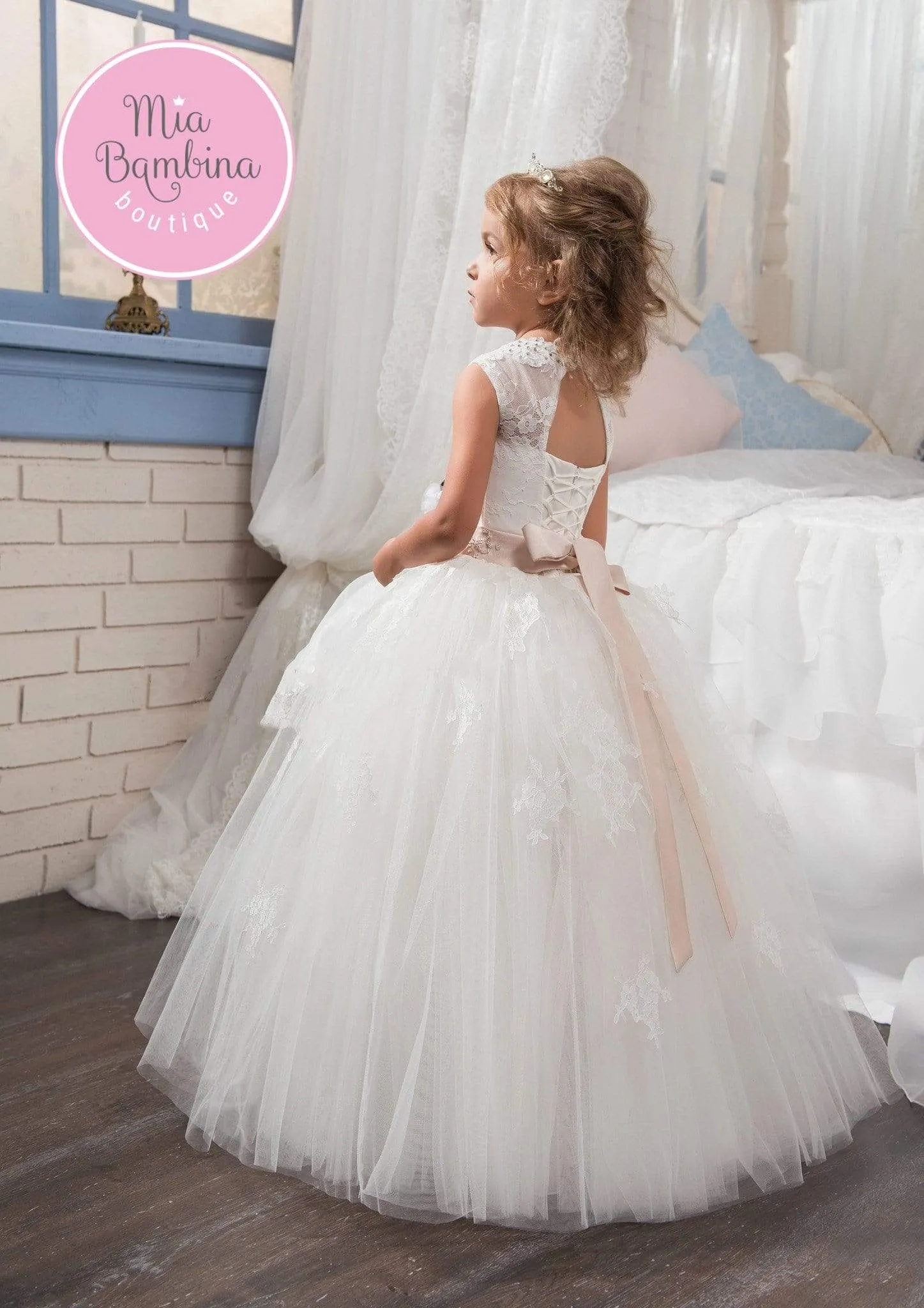 Clarita Flower Girl Dress