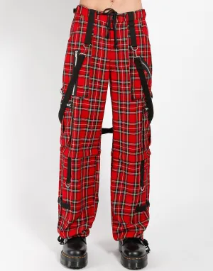 CLASH PANT RED PLAID