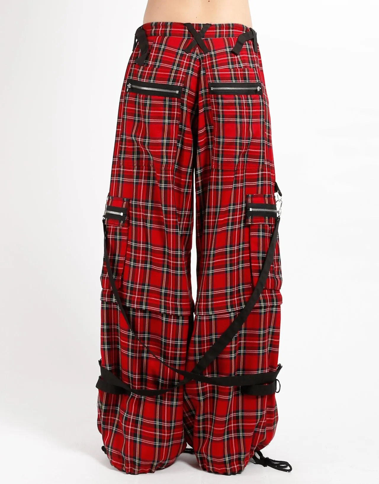CLASH PANT RED PLAID