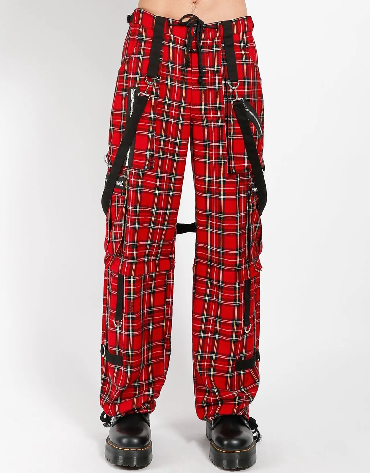 CLASH PANT RED PLAID