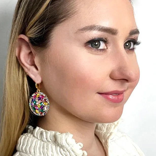 colorata crystal earrings