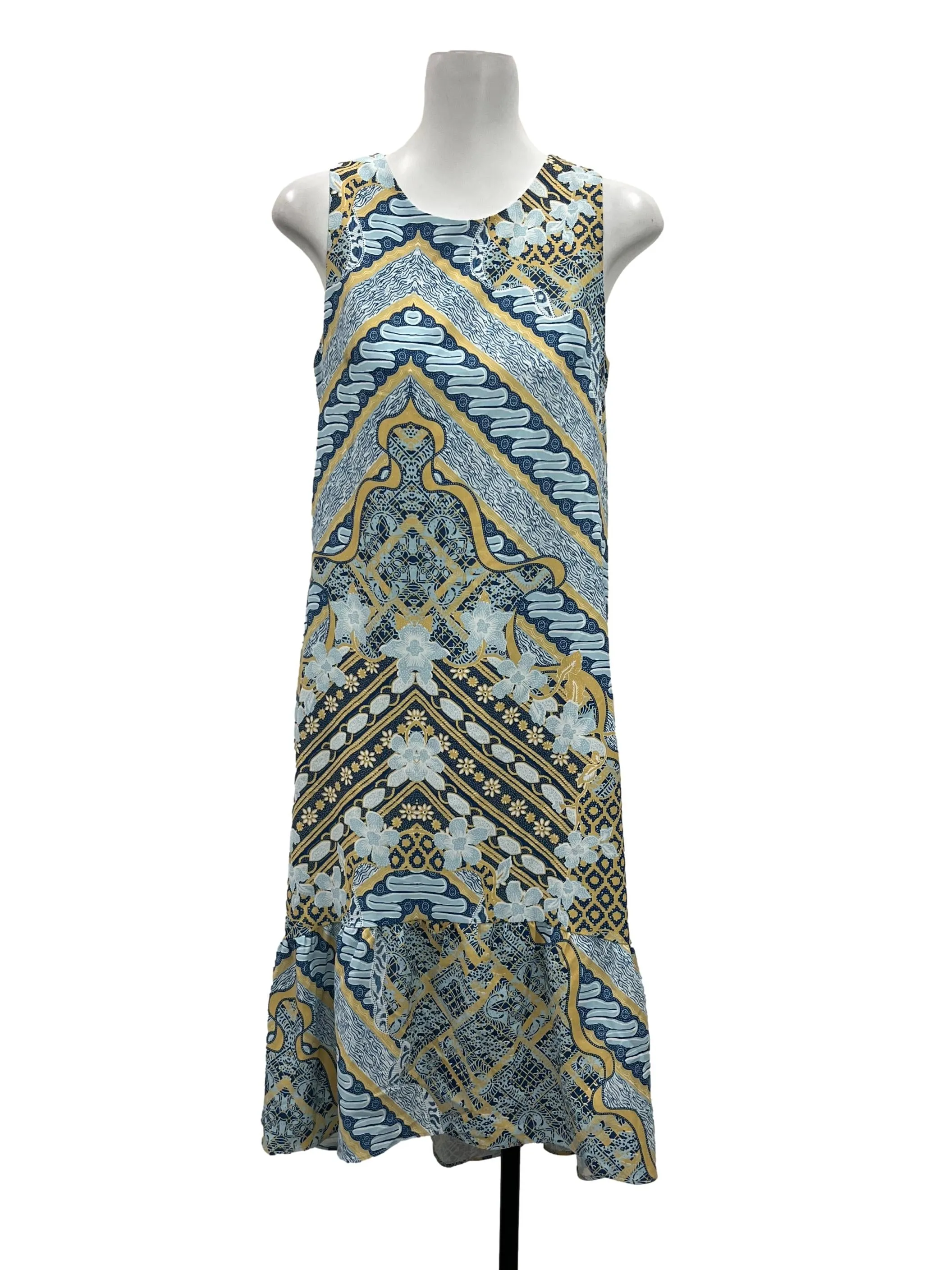Colourful Tropical Print Dress