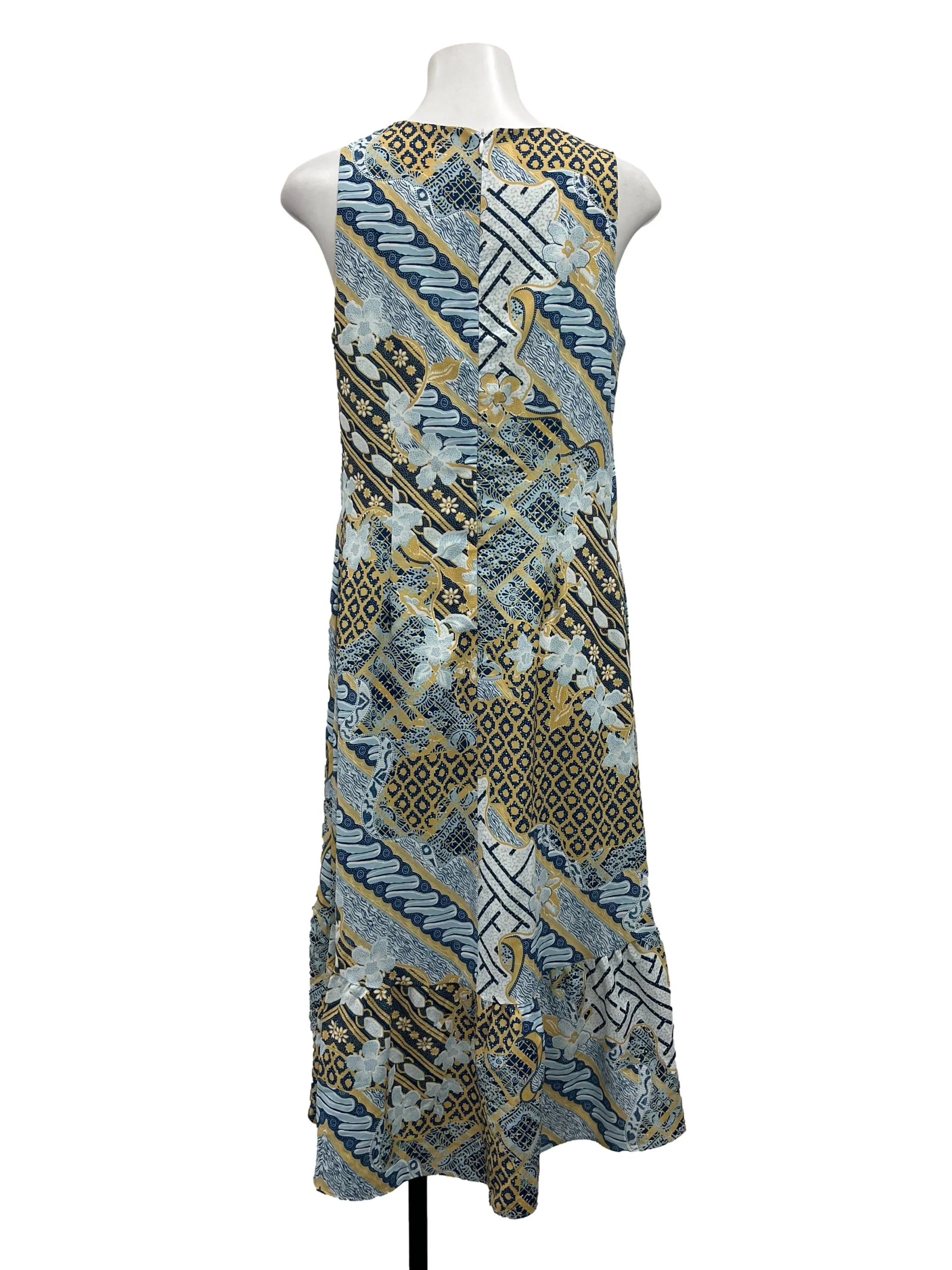 Colourful Tropical Print Dress