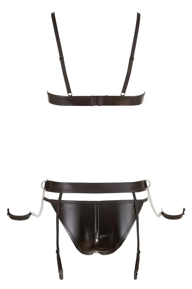 Cottelli Bondage Suspender Set