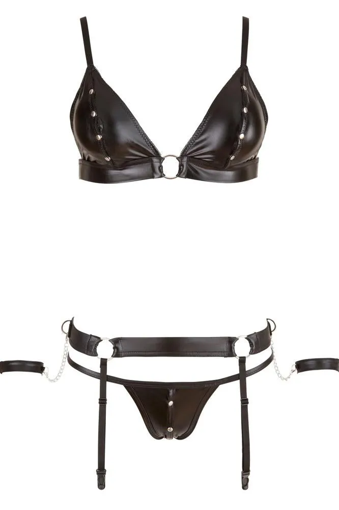 Cottelli Bondage Suspender Set