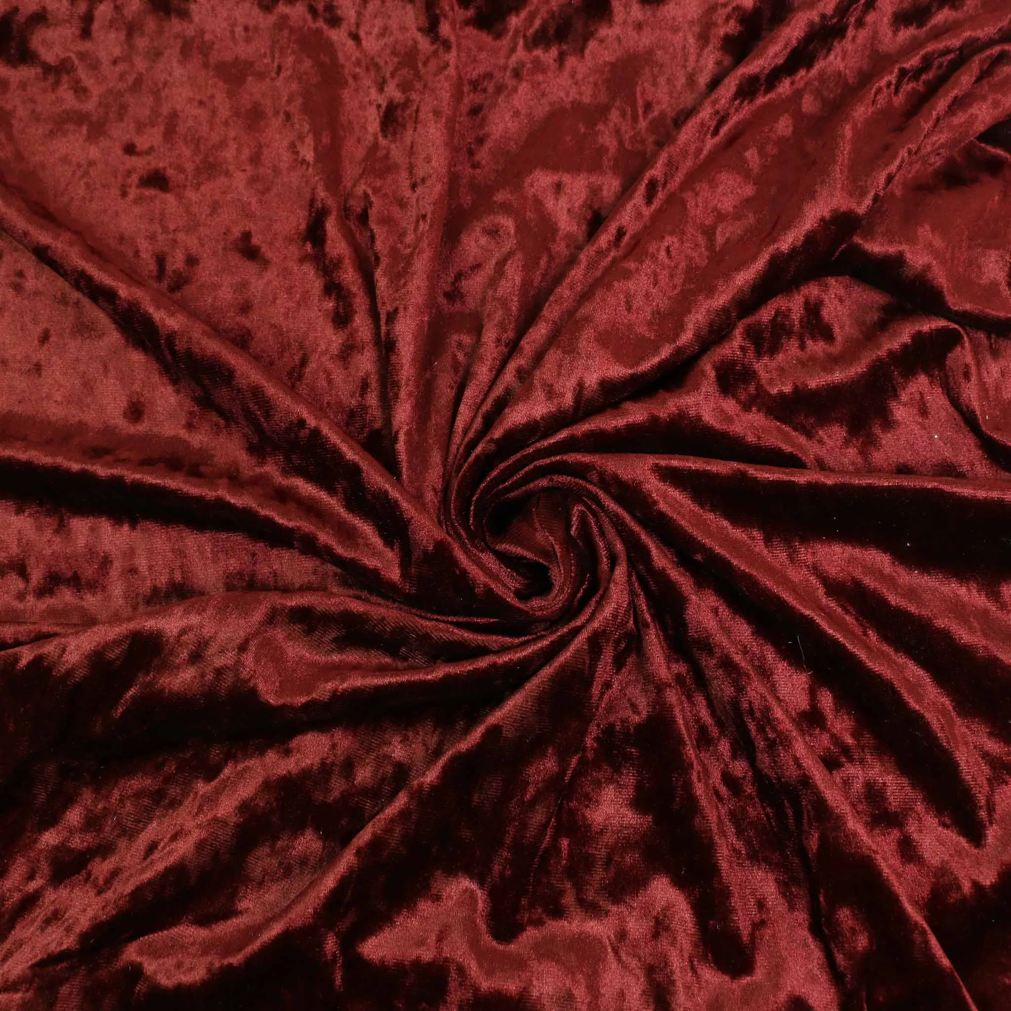 Crushed Velvet - Khaki, Terracotta