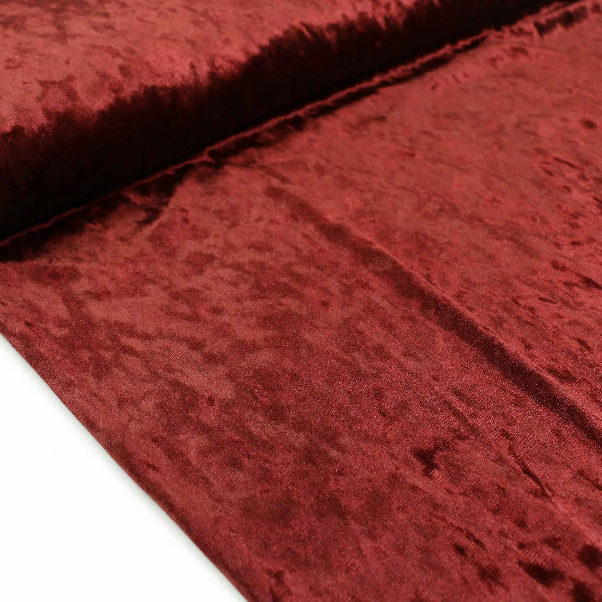 Crushed Velvet - Khaki, Terracotta