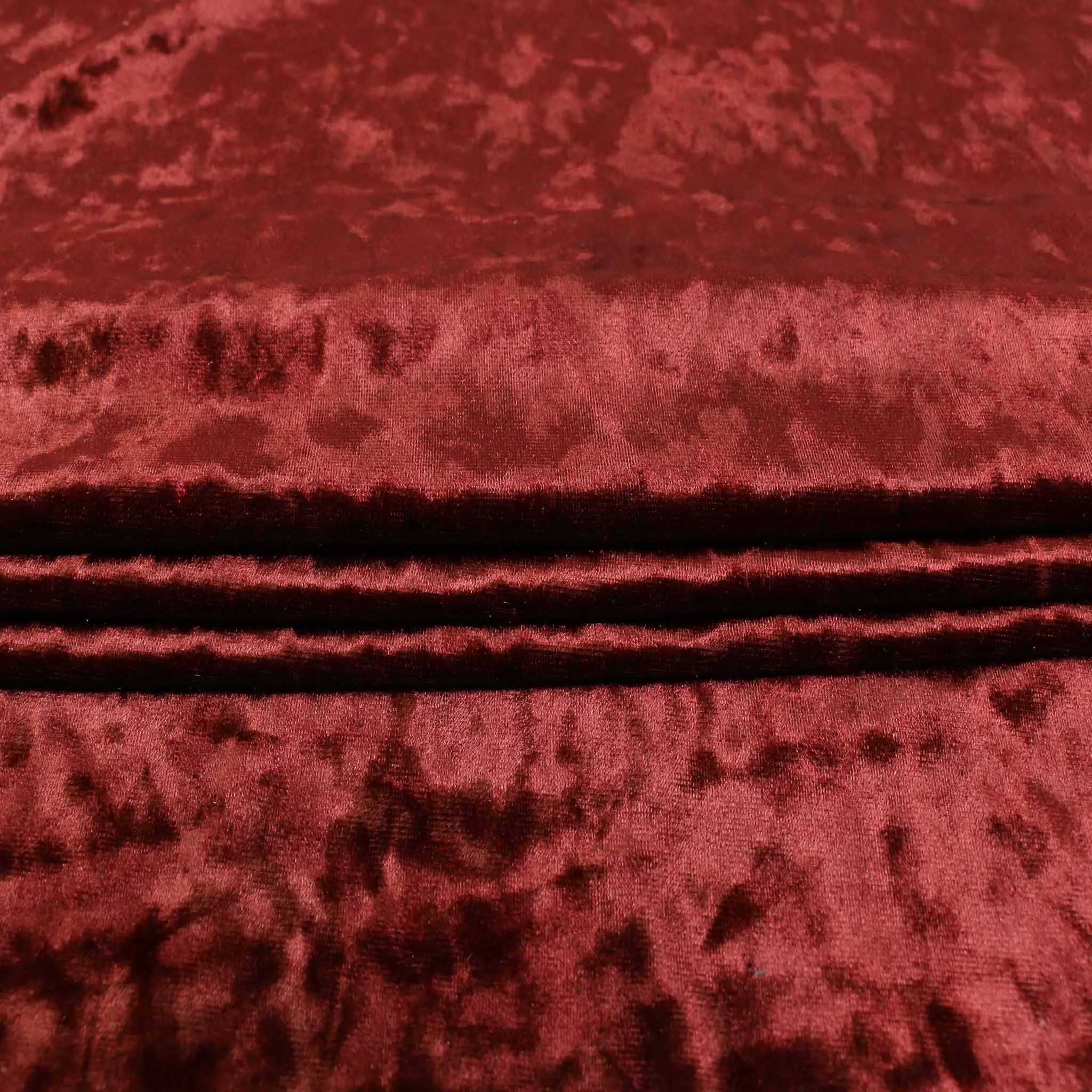 Crushed Velvet - Khaki, Terracotta