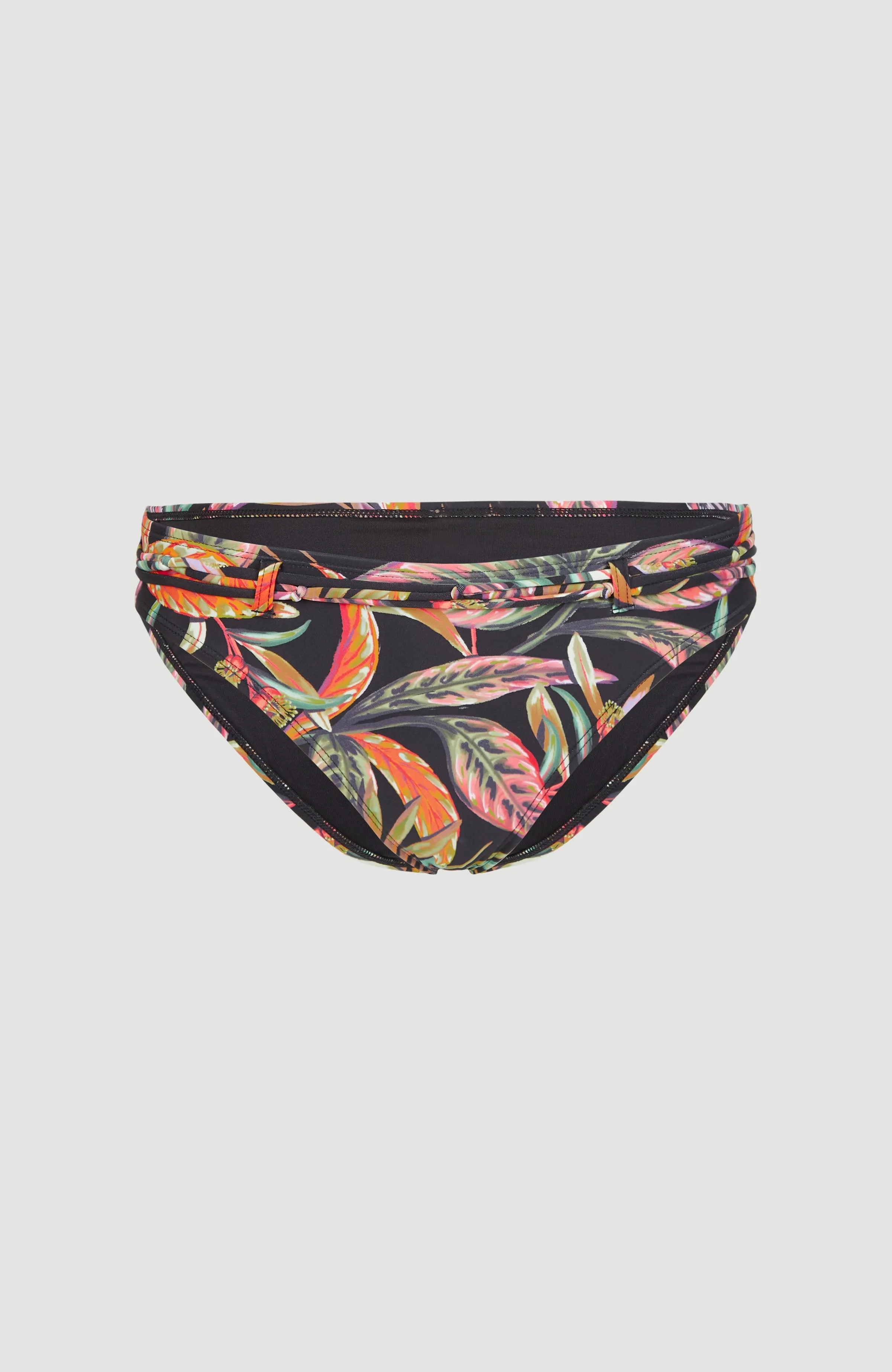 Cruz Bikini Hose | Black Tropical Flower