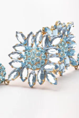 Crystal Daisy Earrings