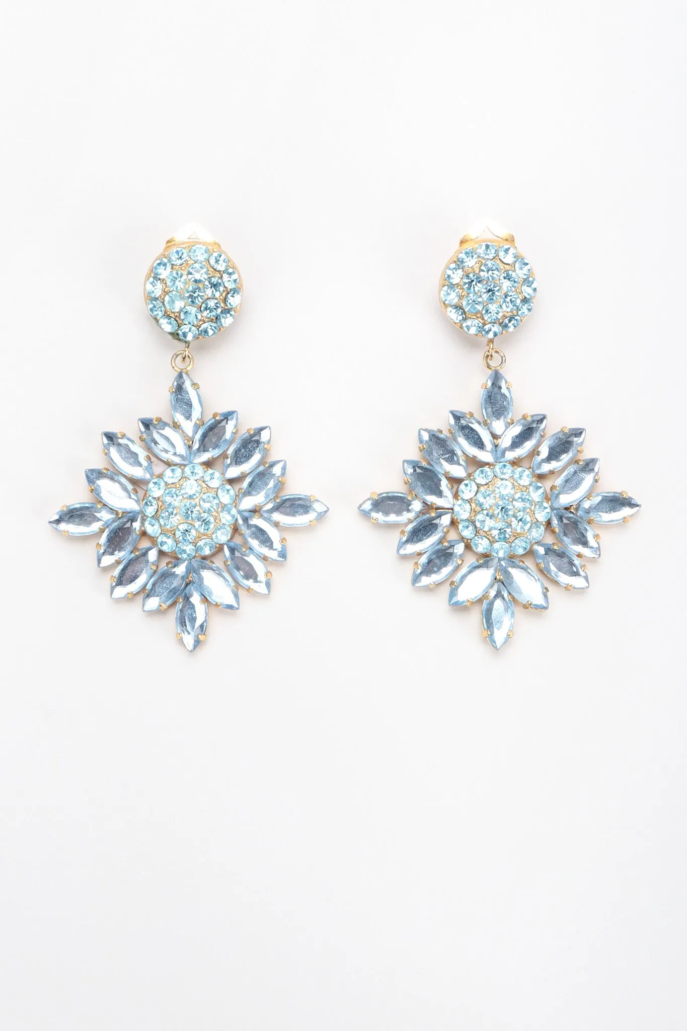 Crystal Daisy Earrings