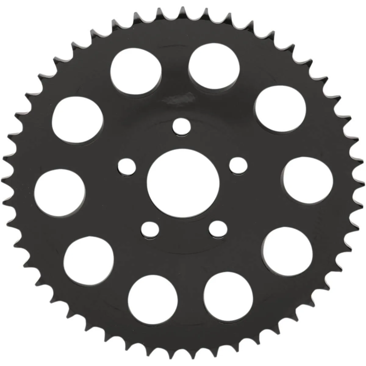 Dished Rear Sprocket for 1986-1999 Harley Chain Conversion  - Gloss Black