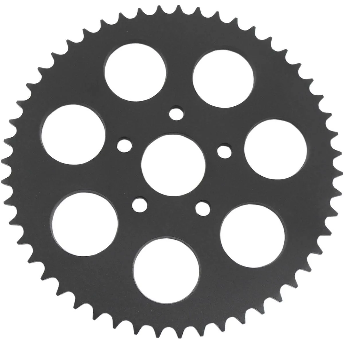 Dished Rear Sprocket for 1986-1999 Harley Chain Conversion  - Gloss Black