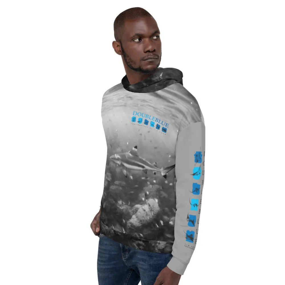 Doubleblue Logo Blacktip Unisex Hoodie