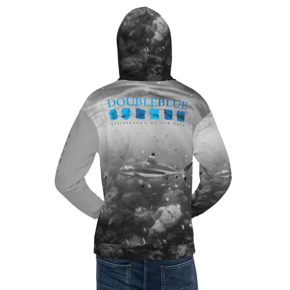 Doubleblue Logo Blacktip Unisex Hoodie