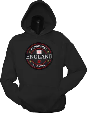 England Hoodie Benchmark Black