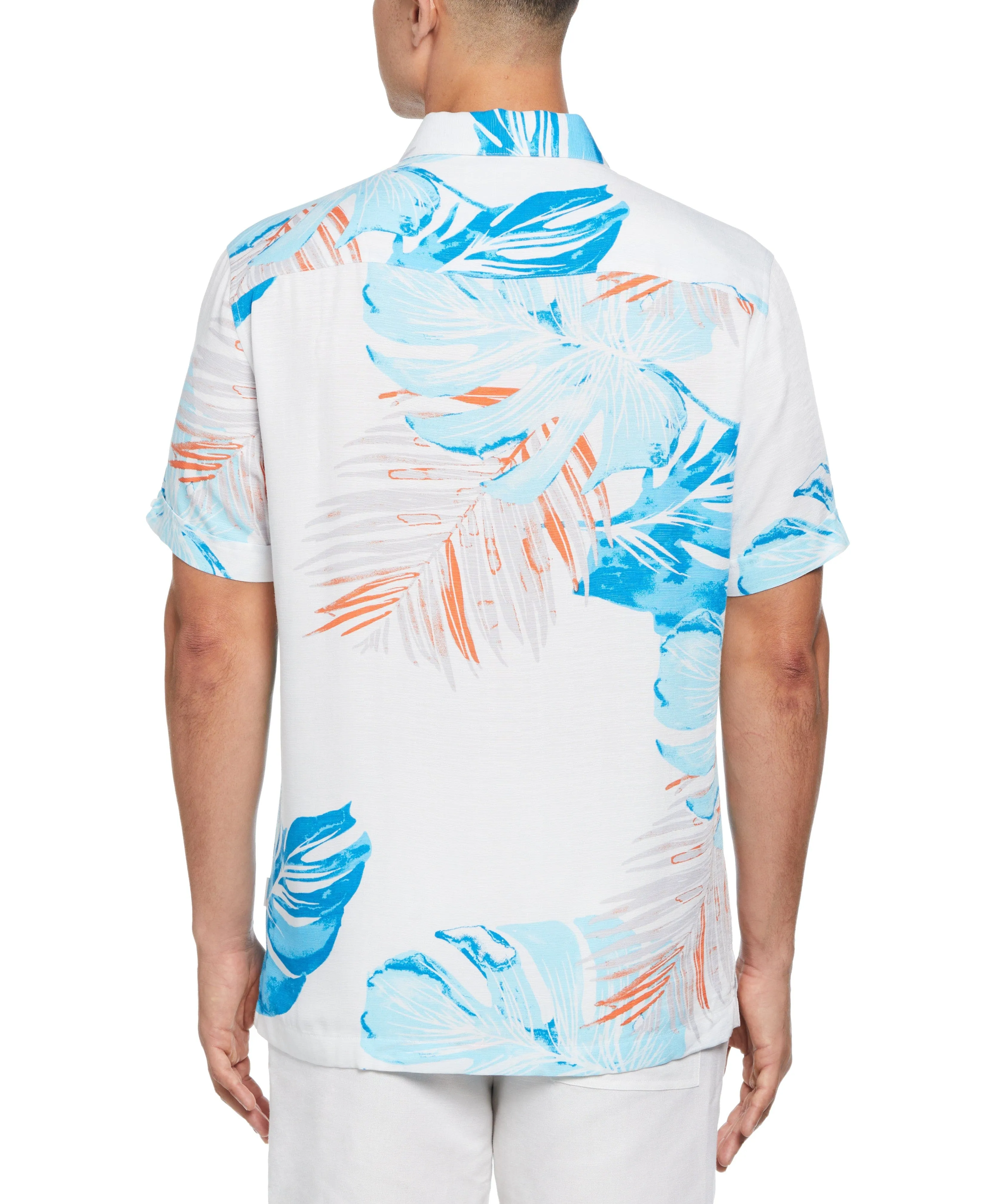 Exploded Tropical Print Shirt