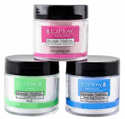EzFlow Boogie Nights - 4 oz -  Glitter Acrylic