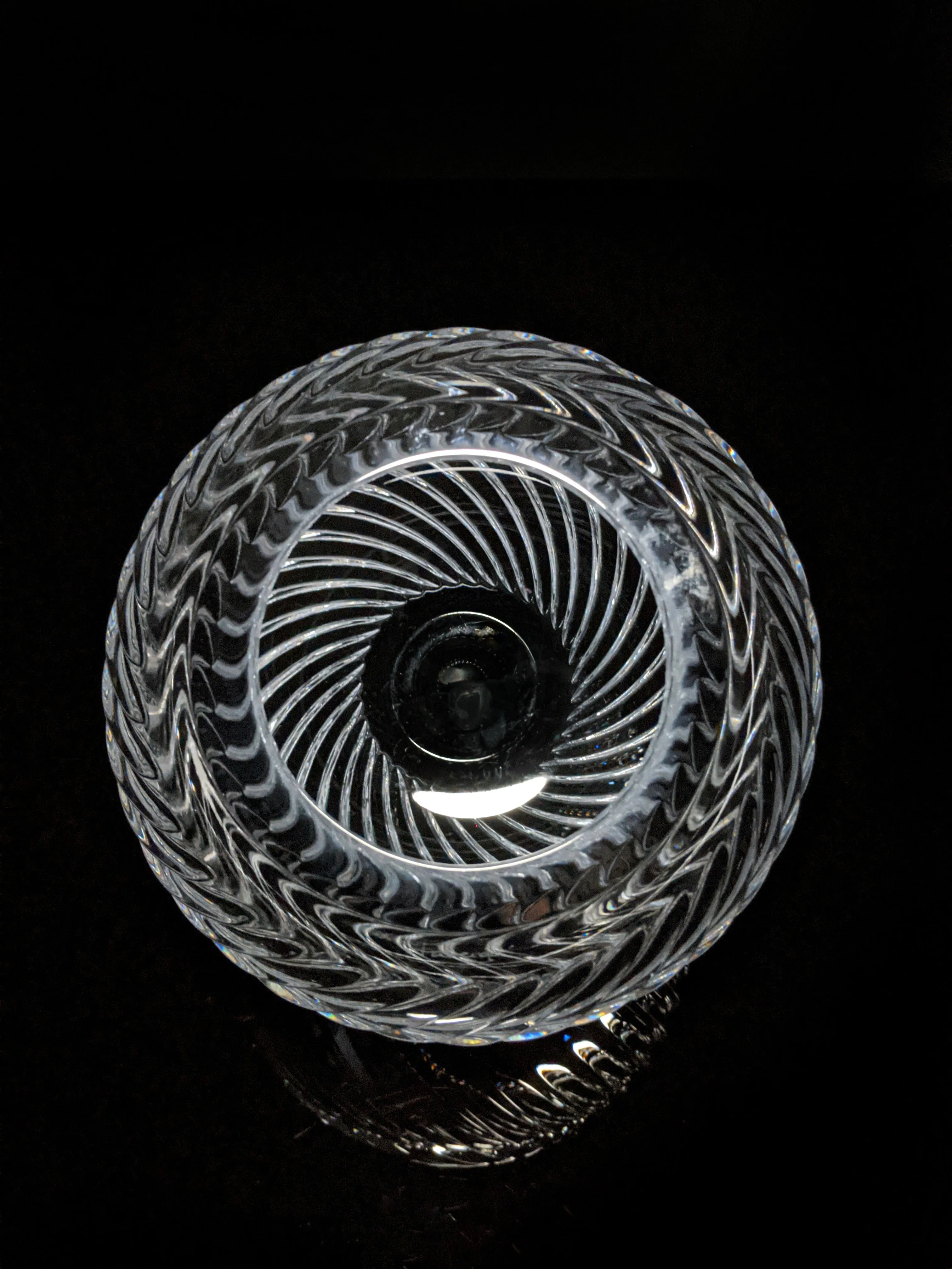 Faberge Atelier Crystal Collection Bowl in the original box