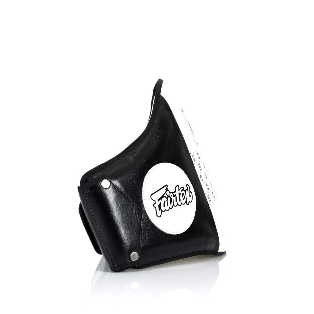 Fairtex - Standard Leather Belly Pad - Hook & Loop Waist Wrap