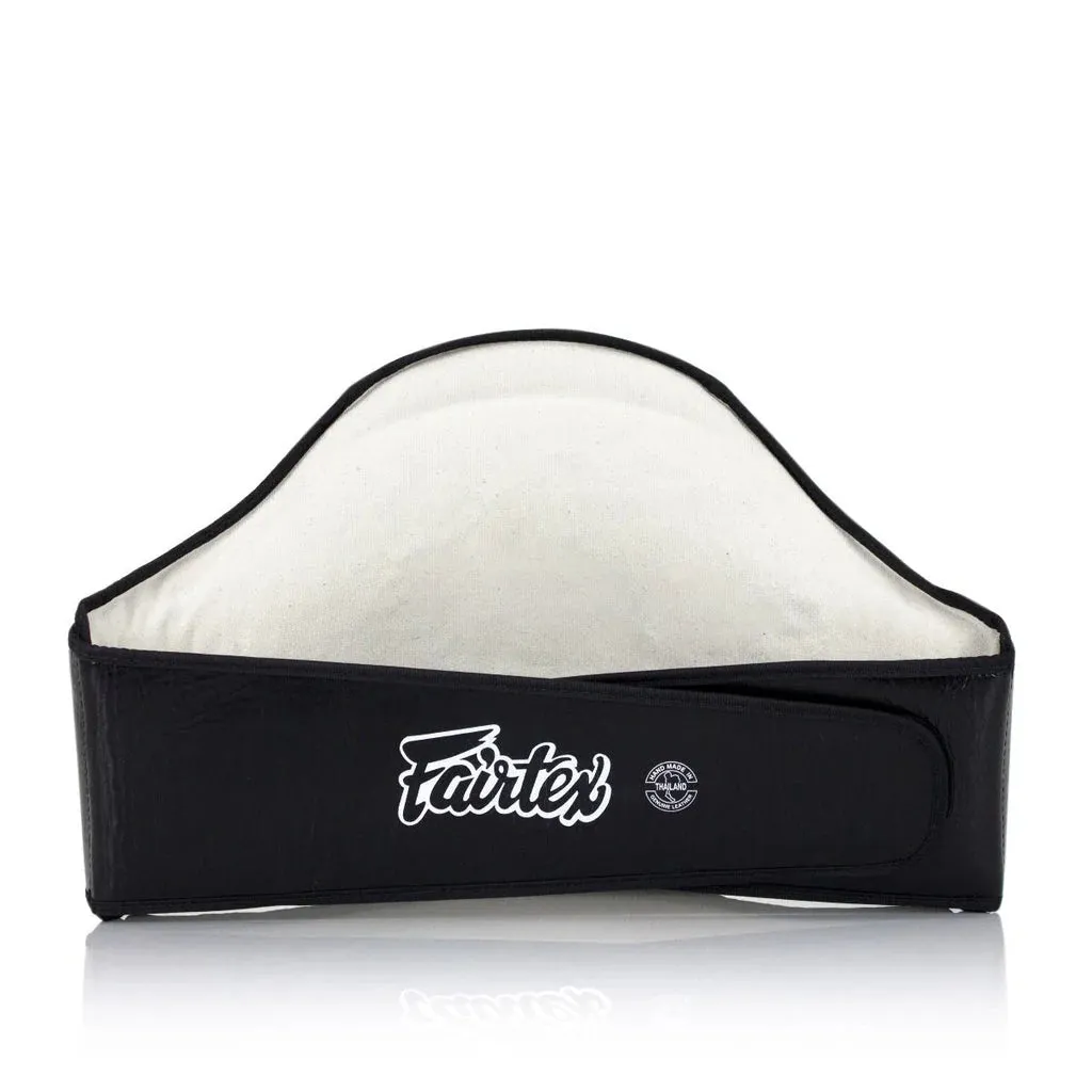 Fairtex - Standard Leather Belly Pad - Hook & Loop Waist Wrap