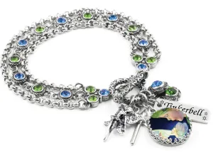 Fairy Crystal Charm Bracelet