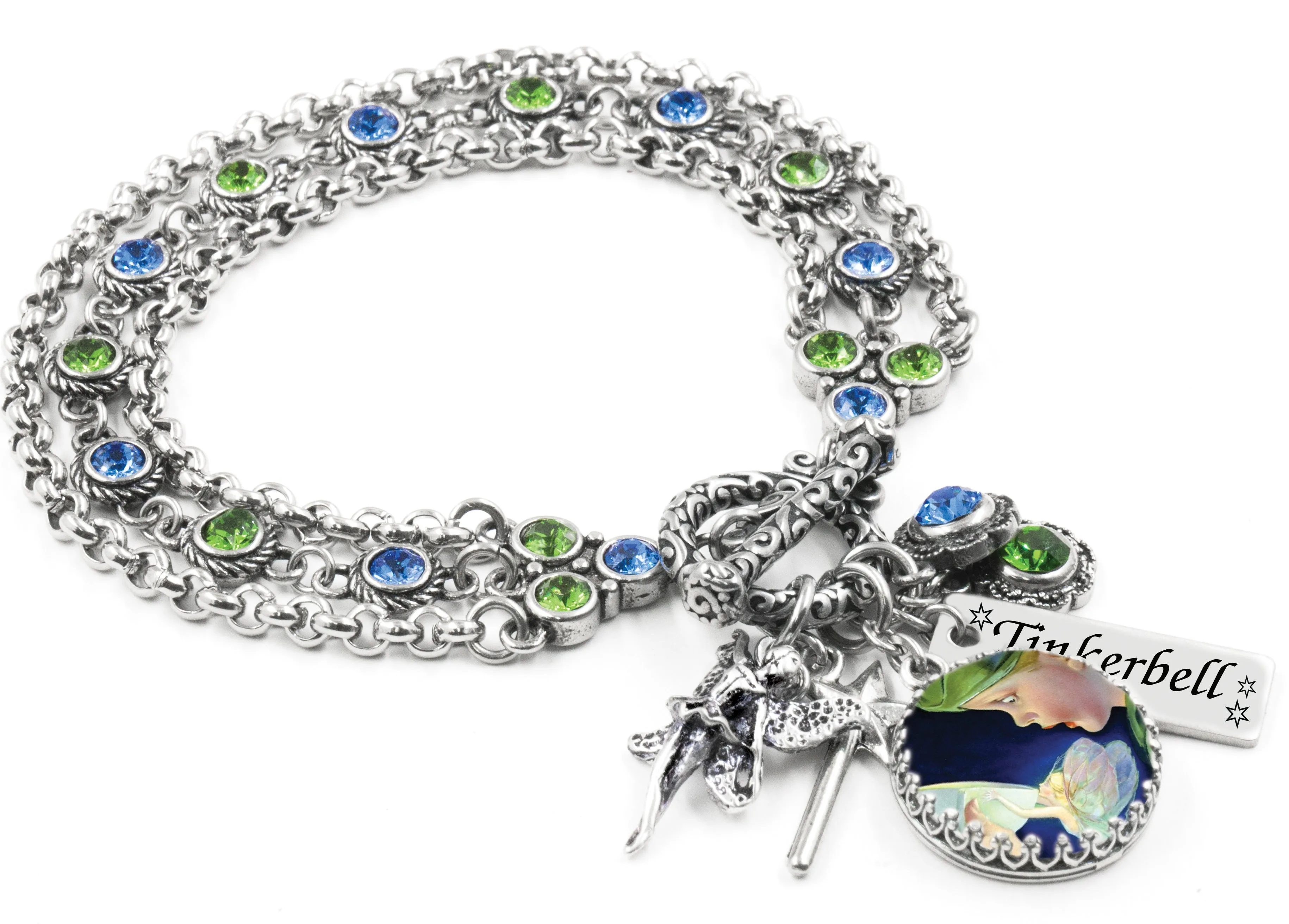Fairy Crystal Charm Bracelet