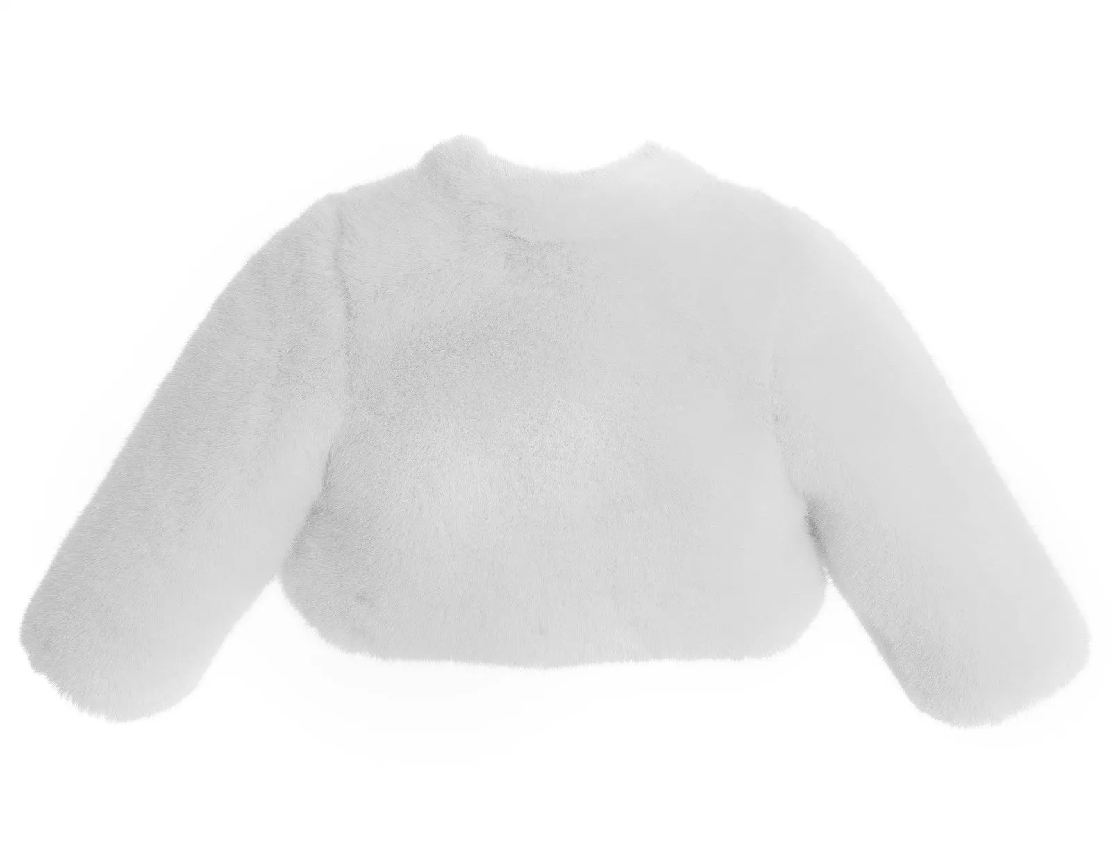 Faux Fur Cape Flower Girl Bolero Dress Coat Princess Cape Dress Cover Up Flower Girl Cozy Fur Jacket
