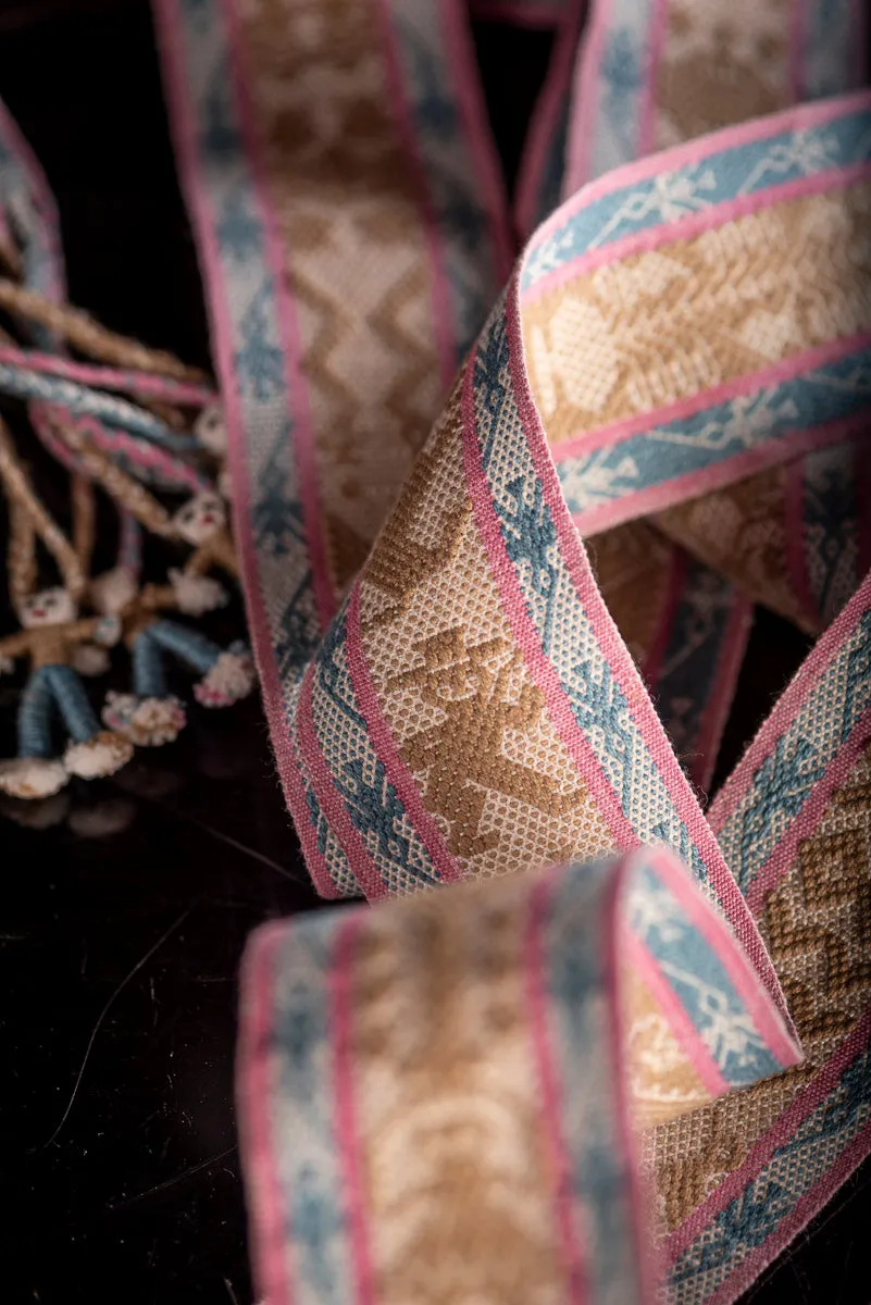 Fine Indigenous Textile Backstrap Loomed Zapotec Belt