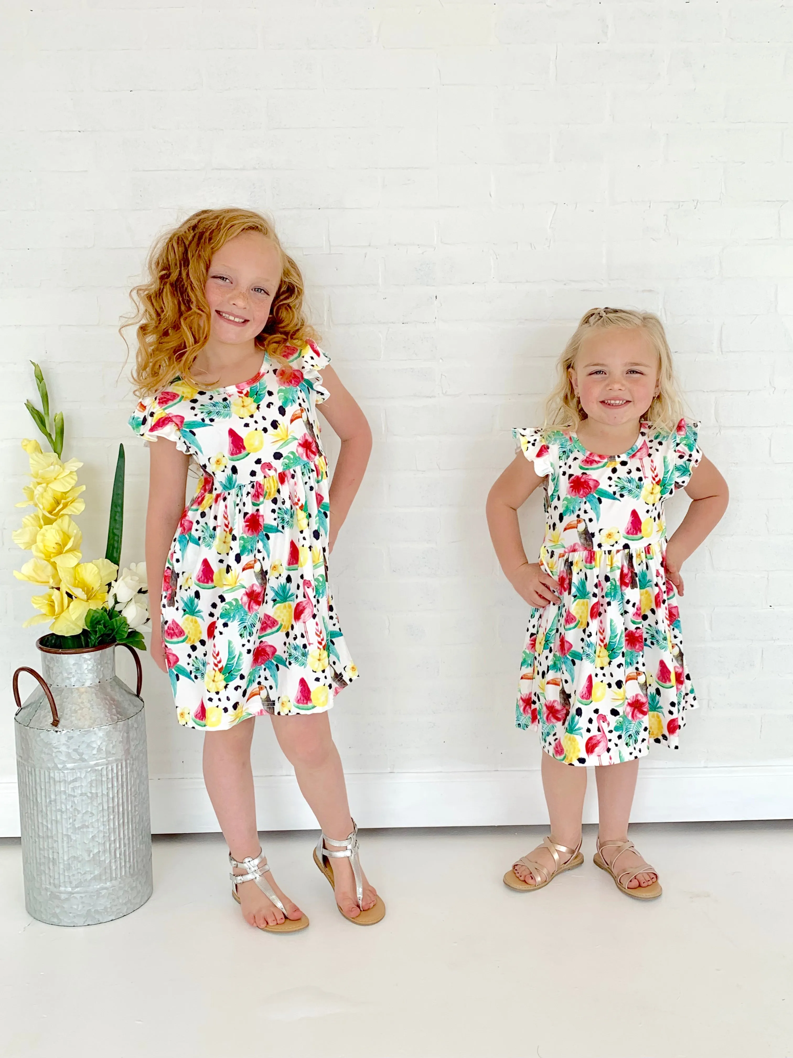 Flamingo Dress