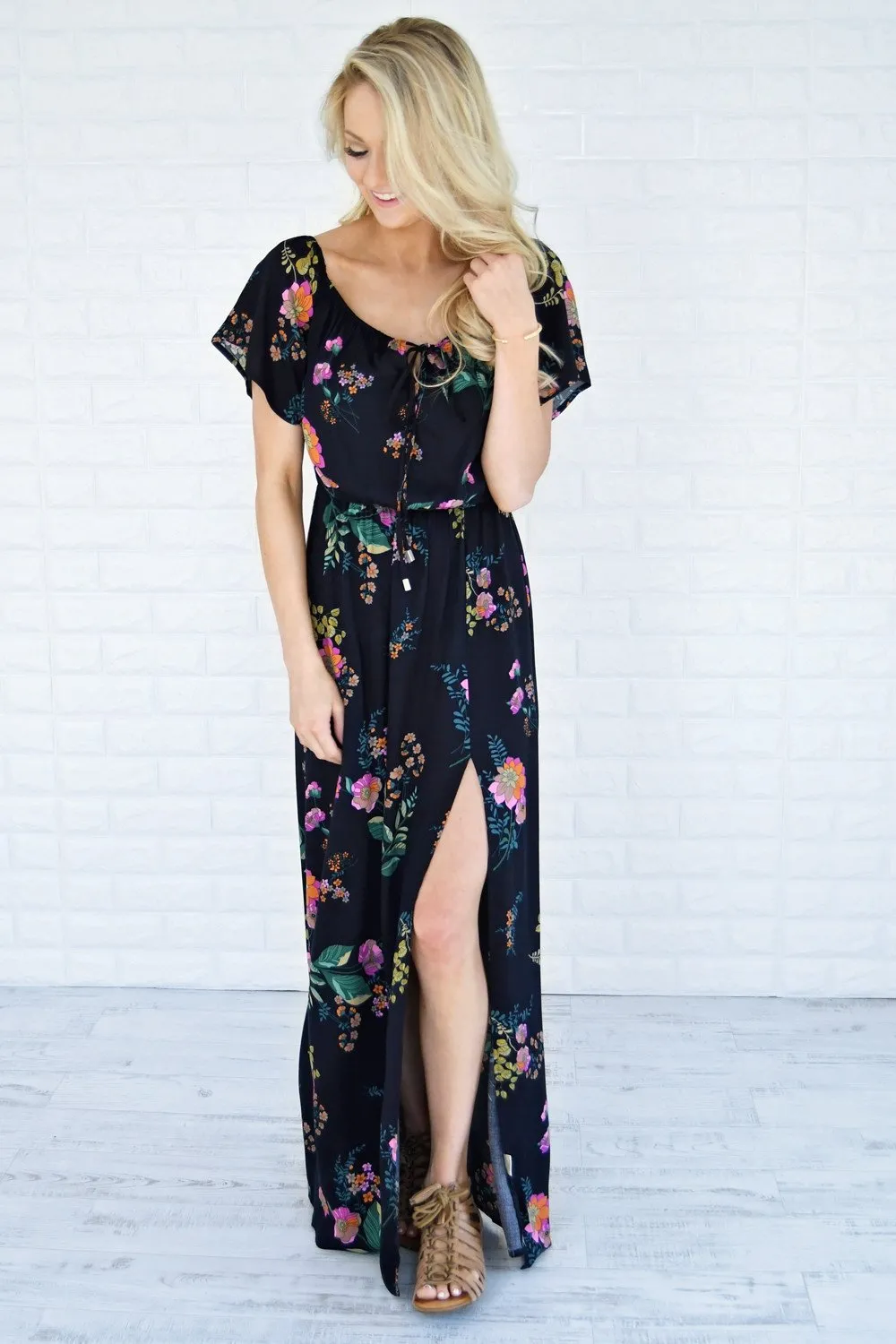Floral Adventure Maxi Dress