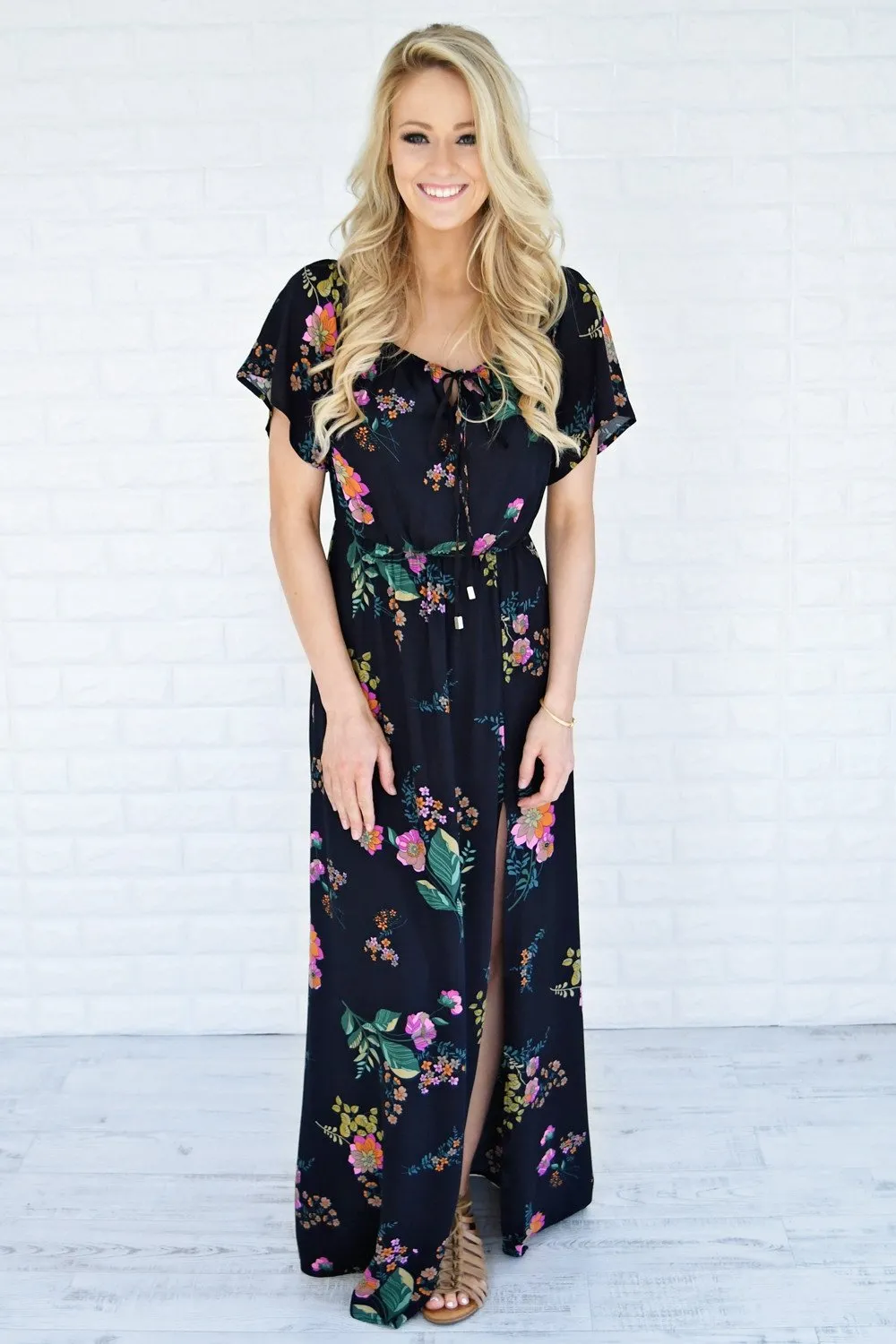 Floral Adventure Maxi Dress