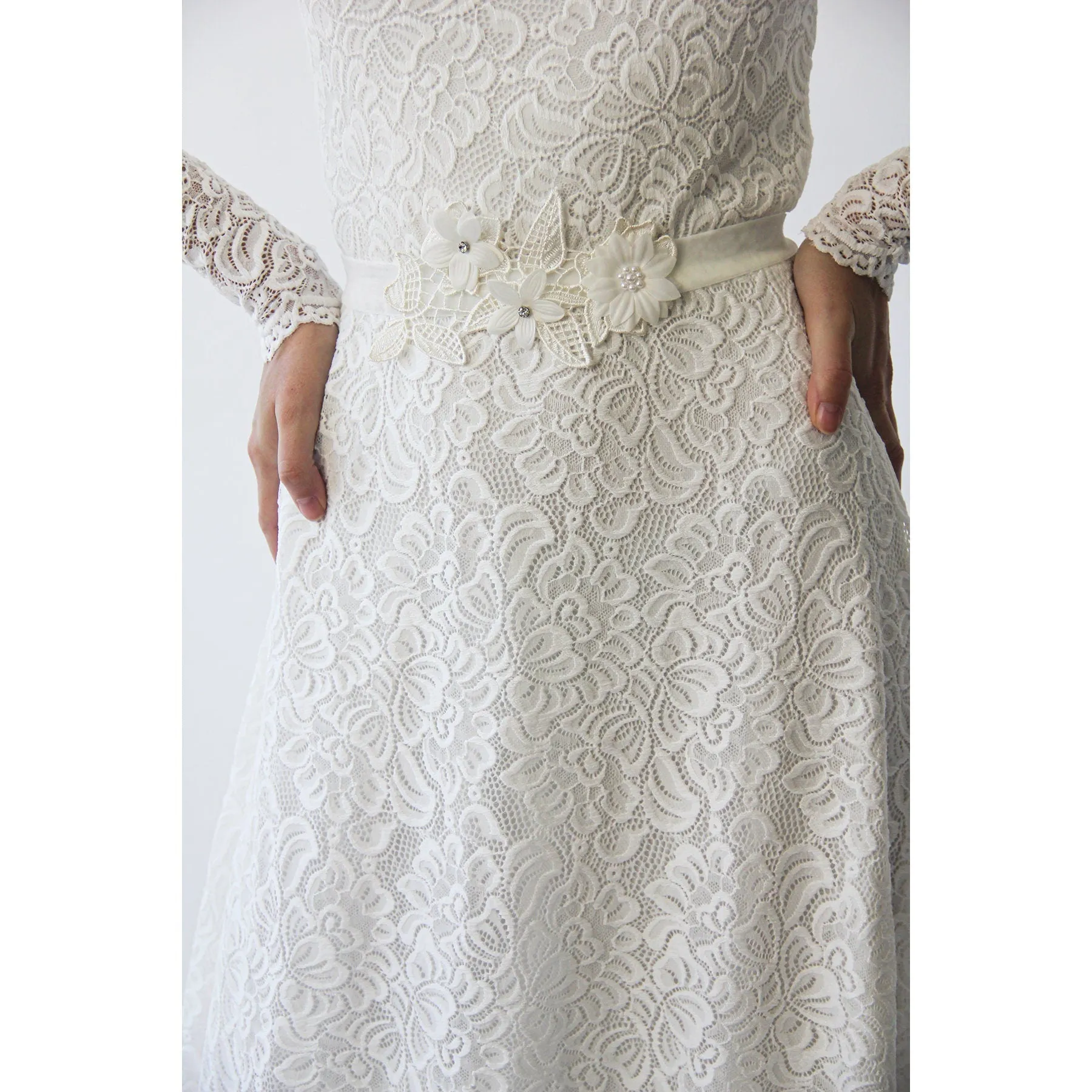 Floral Lace  Belt #4065