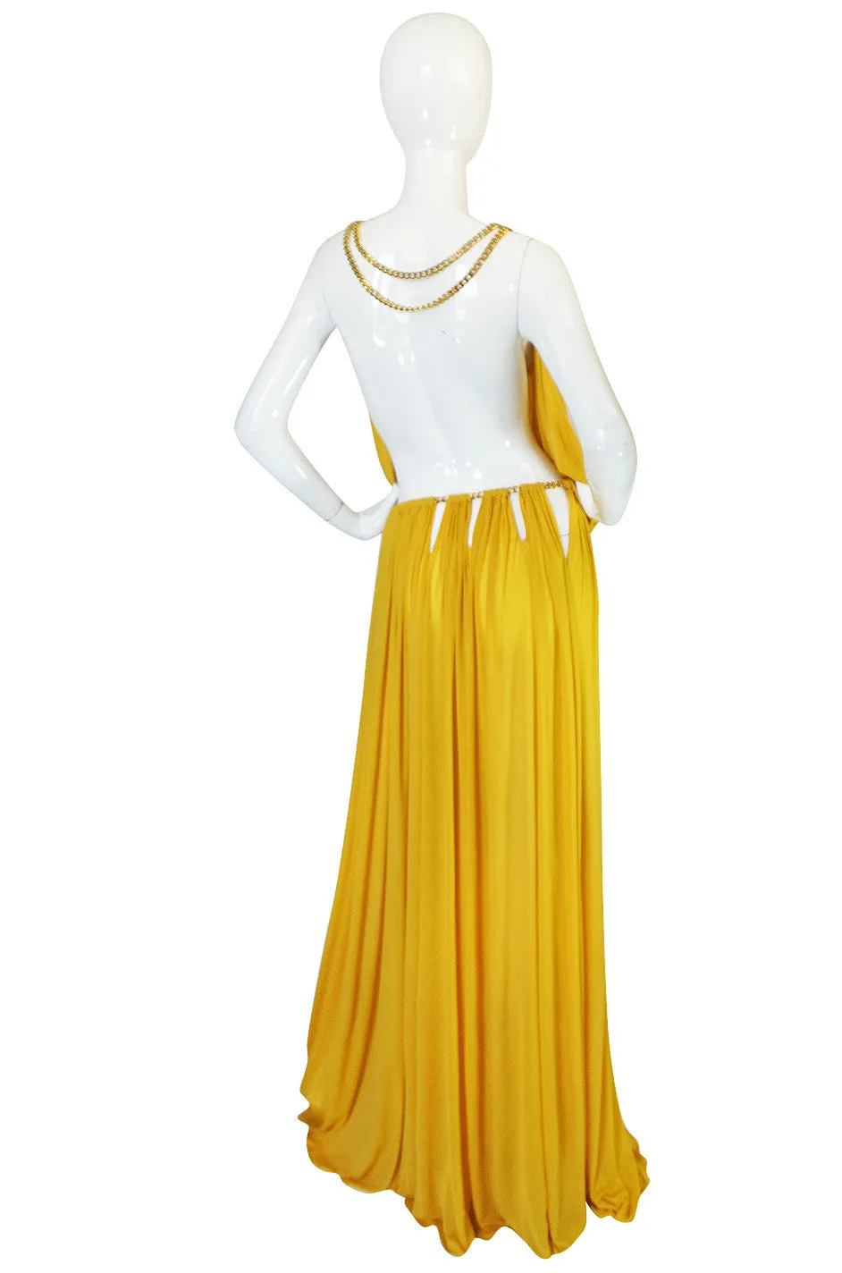 F/W 2014 Runway Pucci Backless Jersey Gown
