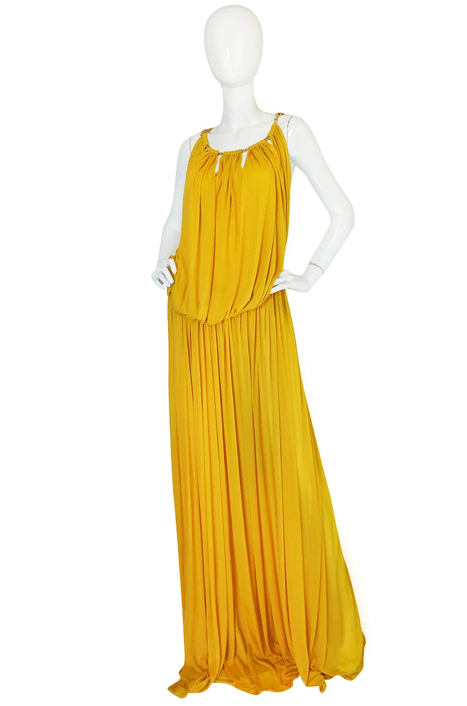 F/W 2014 Runway Pucci Backless Jersey Gown