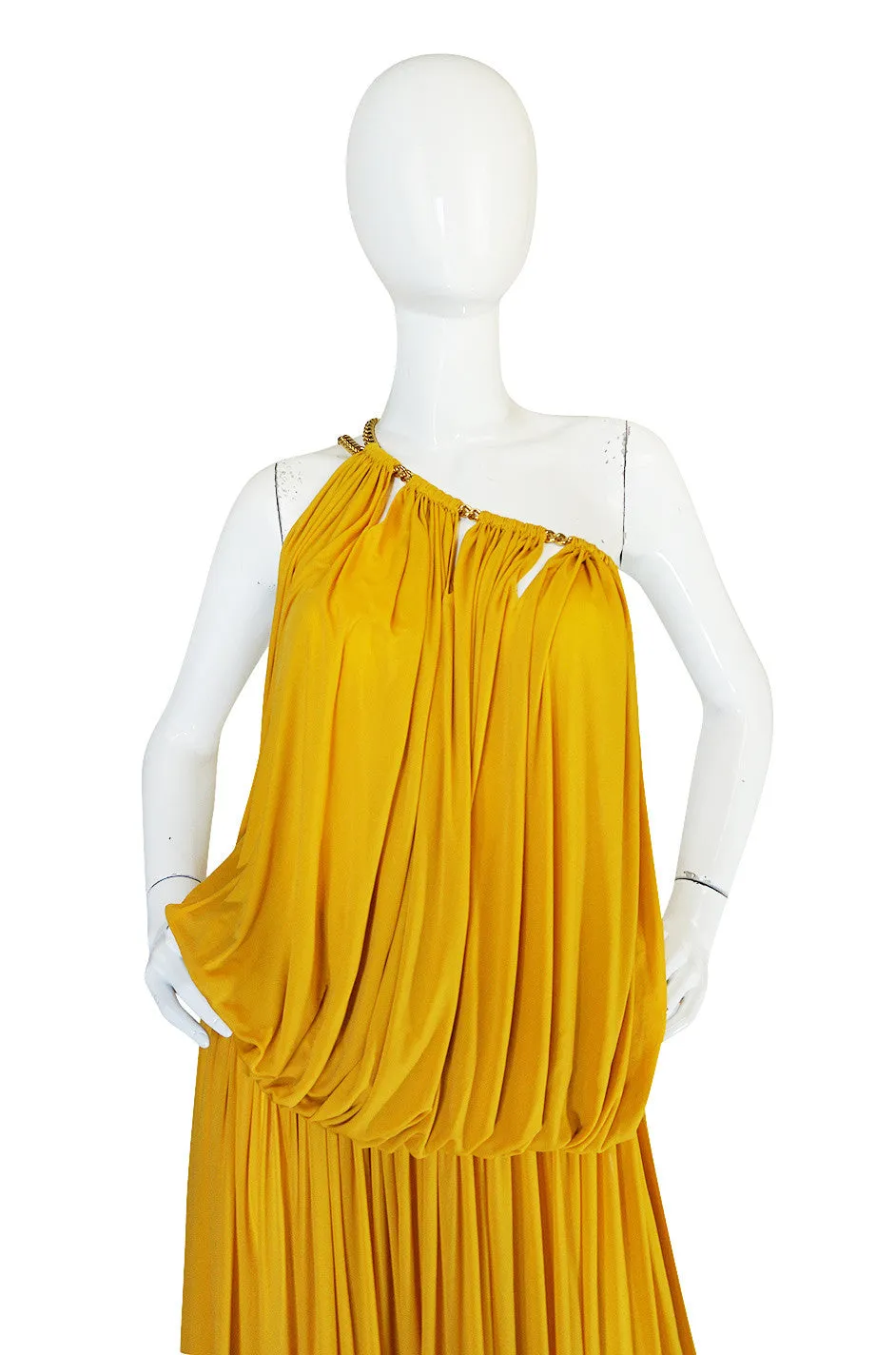 F/W 2014 Runway Pucci Backless Jersey Gown
