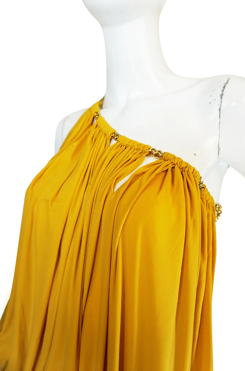 F/W 2014 Runway Pucci Backless Jersey Gown