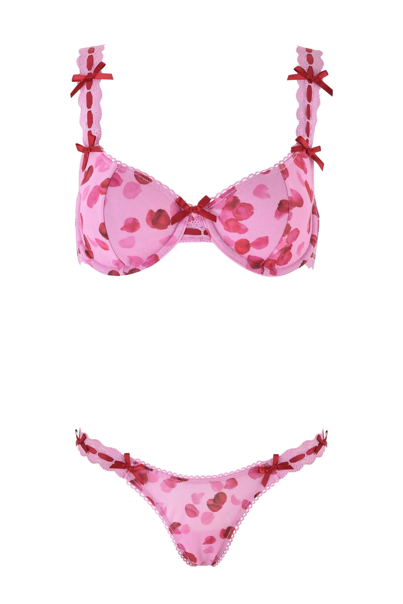 GABRIELLA 2 PIECE SET - PINK : PRETTY PETAL