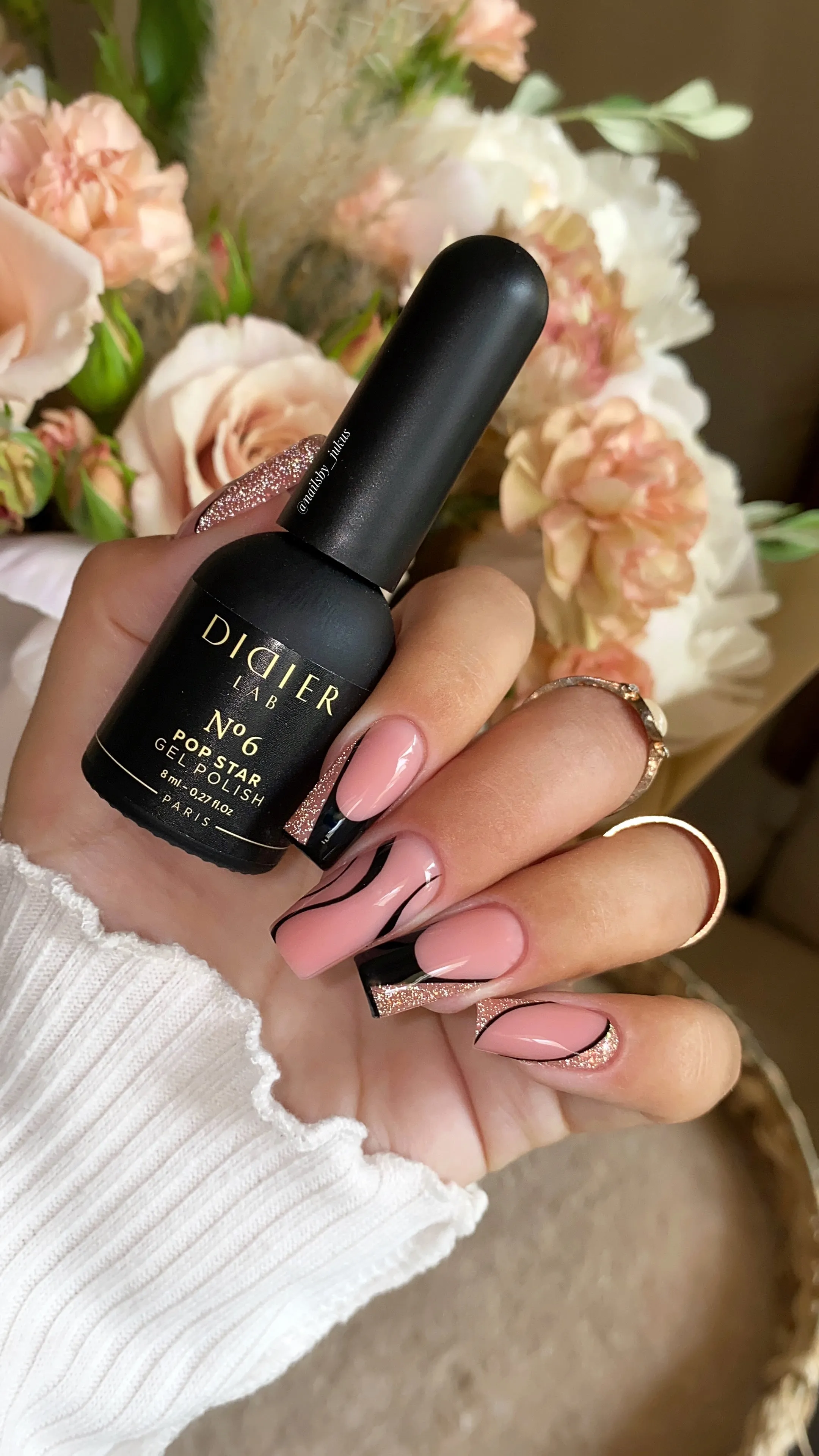 Gel Polish POP Star, Didier Lab, No. 6, 8 ml