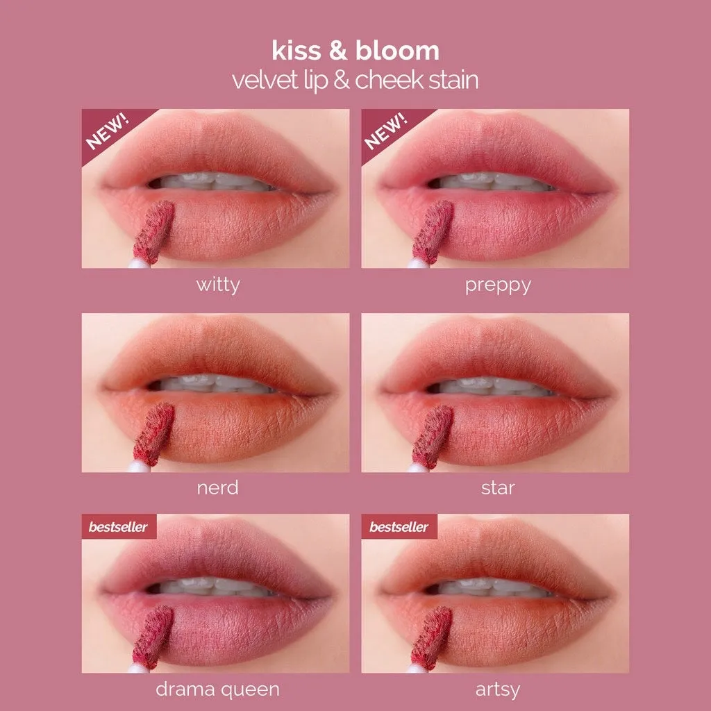 Generation Happy Skin Kiss & Bloom Velvet Lip & Cheek Stain in Preppy