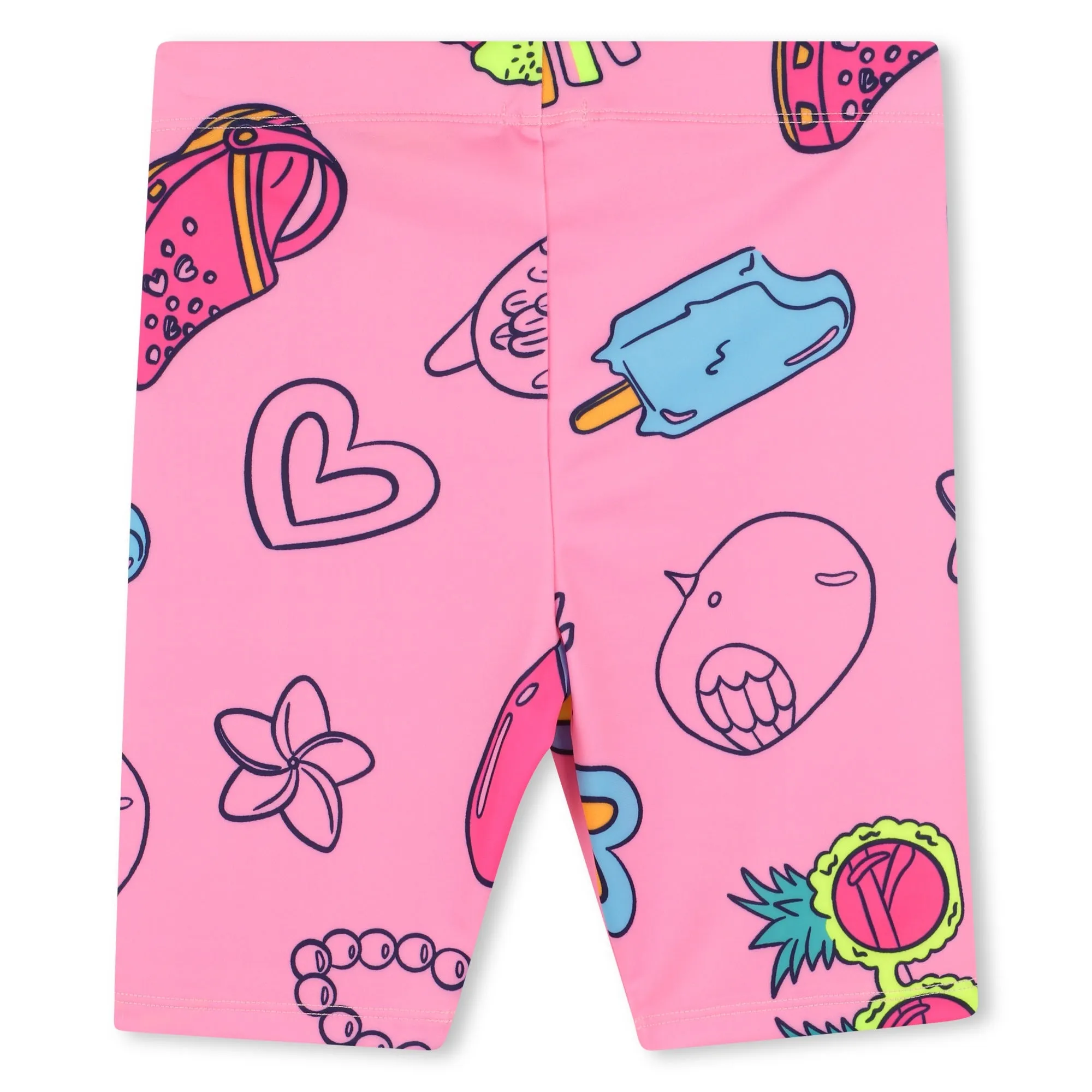 Girls Pink Cycling Shorts