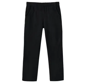 Girls Soft Cotton UPF 50  Jersey Pocket Pants | Black